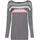 LAURA SCOTT Strickpullover mit Glitzermuster Grau 46