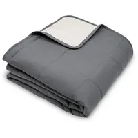 ZOLLNER Tagesdecke,, Anthrazit, 220x260 cm, Oeko-Tex® Standard 100, Polyester,