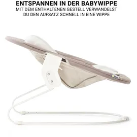 hauck Beta Plus Natural 5-tlg. Newborn-Set - Hochstuhl + Beige