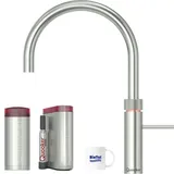 Quooker Fusion Round Edelstahl & COMBI Reservoire & CUBE
