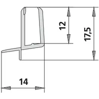 Kermi 4269 2x Dichtleiste 4mm R Können bei Montage