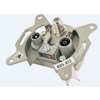 Schwaiger Multimedia Durchgangsdose (12 dB)