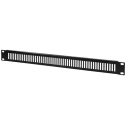 LogiLink 19" Perforiertes Blindpanel 1HE, schwarz