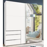 WIMEX Schwebetürenschrank Level 250 x 236 x 65 cm Weiß
