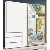 WIMEX Schwebetürenschrank Level 250 x 236 x 65 cm Weiß