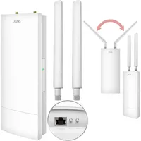 7links WLAN-Repeater PoE: Outdoor-WiFi-6-Repeater, bis 3.000 Mbit/s, Dual-Band, 10