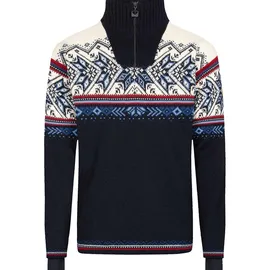 Dale of Norway Vail Weather Proof Sweater Blau / Rot / Weiß M