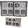 nanook shop Kaninchenstall 215 x 53 x 105 cm schwarz