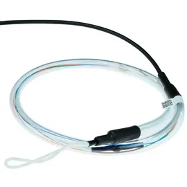 Act 200 meter Multimode 50/125 OM3 indoor/outdoor cable 12 fibers with LC connectors Rl4620