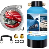 H&G Lifestyles Tragbarer Wasserdeionisierer für Autowäsche - Fleckenloses Wassersystem - Deionisiertes Wasser ohne Flecken für Fahrzeuge, Motorräder, Boote und Solarwäsche Groß