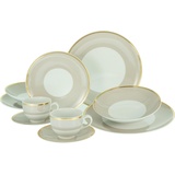 CreaTable Geschirrset, Festive creme Kombiset 10-tlg