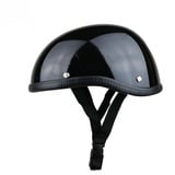 Ububiko Vintage Motorradhelm, Chopper Scooter Mann Und Frau Motorradhelme Pilot Retro Helme, Summer Half Helm