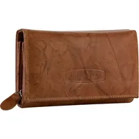 Drachenleder Money Maker Kellnerbörse Damen tan braun