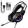 DR1TECH FireScout+ LED Kopfhörer Mit Kabel Und Mikrofon Schwarz PC/PS/Xbox