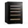 Klarstein Bevora Weinkühlschrank 20 Flaschen – Freistehender Weinkühlschrank, Touch-bedienfeld 4–18 °c, Uv-glastür, Led-beleuchtung, Holzablagen