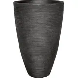 geli Pflanztopf mit Rillen Ø 40 x 60 cm anthrazit
