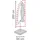 LC Garden Schirmhülle für Pendelschirm Polypropylen 64 x 250 cm Grau