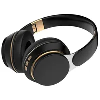 NUOBESTY Kabelloses Gaming Headset Faltbar Komfortables Over Ear Funk 5.0 Kopfhörer Mit HiFi Sound Passive Geräuschunterdrückung Für Mobiltelefon Und Computer Schwarz