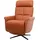MCW Relaxsessel MCW-L10 Leder 80 x 100 x 90 cm terracotta-braun drehbar