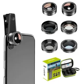 Apexel APL-DG6V2 6 in 1 universal Schwarz