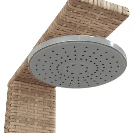 vidaXL Gartendusche schwarz 50x55x224 cm
