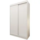 masseno Schwebetürenschrank SOFIA 120 x 216 x 61 cm Weiß