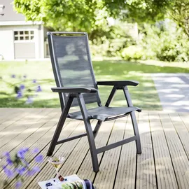 Kettler Forma II Multipositionssessel 63 x 68 x 112 cm anthrazit/graphit