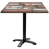 Restootab Tisch Bazila 70x70cm - Modell Redden Wood