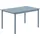 Muuto Linear Gartentisch 140 x 75 x 75 cm gedämpftes Blau