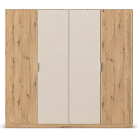 Rauch Drehtürenschrank Monza 226 x 210 x 54 cm Braun