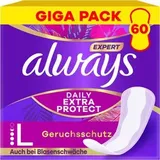always Slipeinlagen Daily Extra Protect Long, stark, geruchsneutralisierend, 60 Stück
