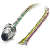 Phoenix Contact 1419700 Sensor-/Aktor-Einbausteckverbinder M12 Stecker, Einbau 0.50 m Polzahl: 12 1 St.