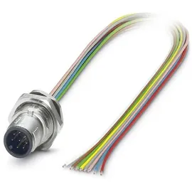 Phoenix Contact 1419700 Sensor-/Aktor-Einbausteckverbinder M12 Stecker, Einbau 0.50 m Polzahl: 12 1 St.