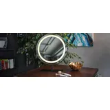 Humanas HS-HM Scarlet Make-up Mirror with LED Lighting - Black