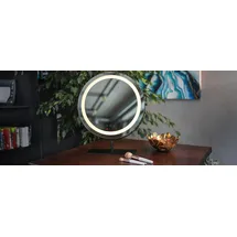 Humanas HS-HM Scarlet Make-up Mirror with LED Lighting - Black