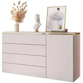 lookway Kommode AURORA 4S1D 1-tlg. beige
