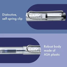 Lamy Tintenroller VISTA Transparent