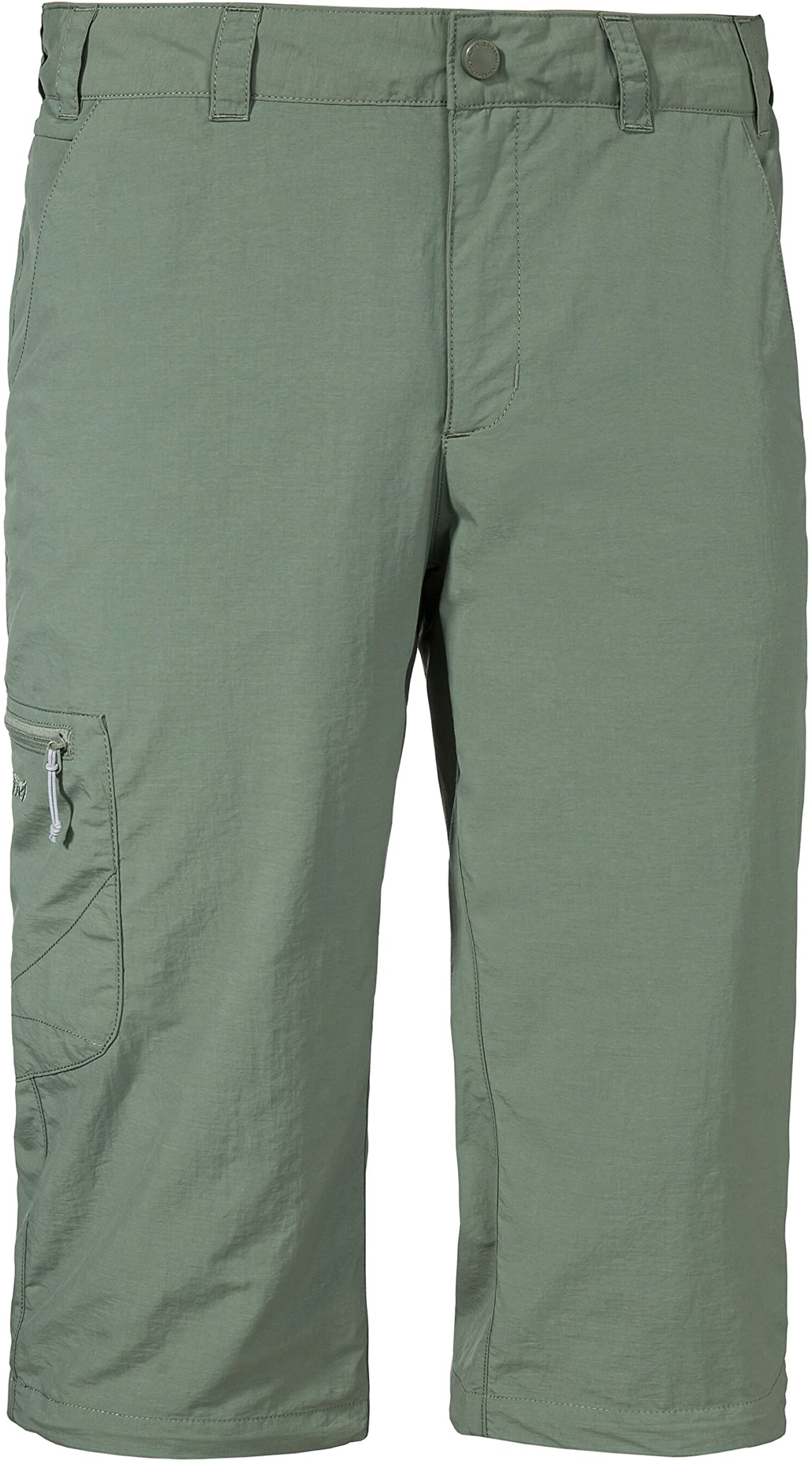 Schöffel Herren Pants Springdale1, vielseitige 3/4 Wanderhose mit elastischem Bund, Outdoor Hose mit separatem Gürtel