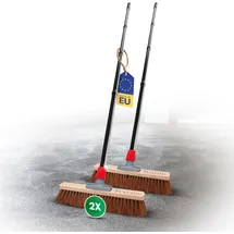 Novaliv Besen 2x Kokos 40 cm
