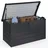 IDMarket Abschließbare Metallbox 120 x 62,5 x 63 cm Anthrazitgrau