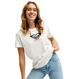 Roxy T-Shirt Ocean Road Art Weiß XS