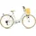 KS-Cycling Cantaloupe 28 Zoll RH 48 cm Damen weiß inkl. Korb