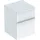 Geberit Smyle Square Seitenschrank 45x60x47cm, m 2 Laden, weiß hochglanz