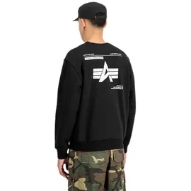 Alpha Industries Sweater Crewneck Backprint Black XL