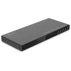ASSMANN DIGITUS 4x2 HDMI Matrix , 4K/30Hz SPDIF, Stereo, RS232