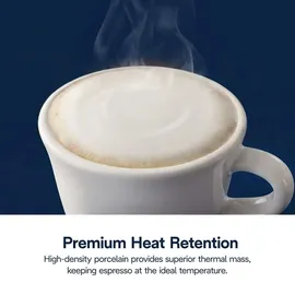 De'Longhi Cappuccinotasse 0,27 l Weiß 2 St.