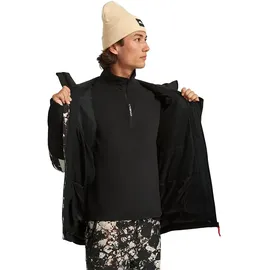 O'Neill Cruz Triple Snow Jacke Black/Beige Quarry M