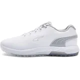 Puma Herren Alphacat Nitro Golfschuh, White Flat Light Gray Silver, 41 EU