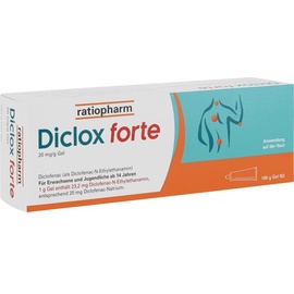 Ratiopharm Diclox forte 20 mg/g Gel