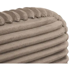 beautysofa LEA 180 x 200 cm Beige/Bronze